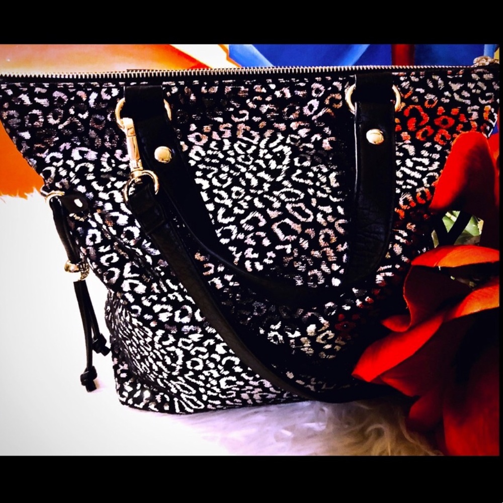 Juicy Couture Leopard Print Purse